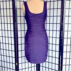 Guess Purple Sleeveless Dress